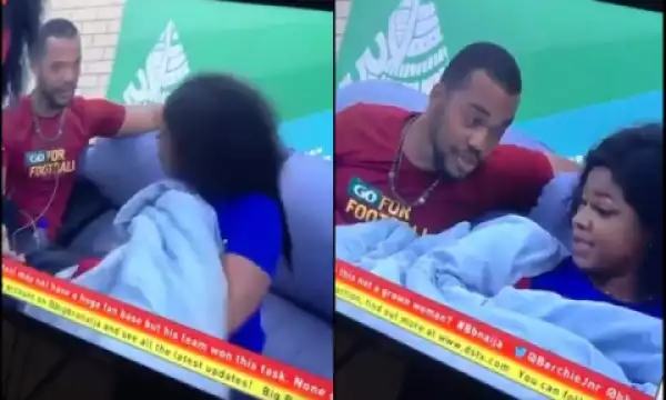 BBNaija: Tacha Hits Joe In New Fight After Being Provoked By Him
